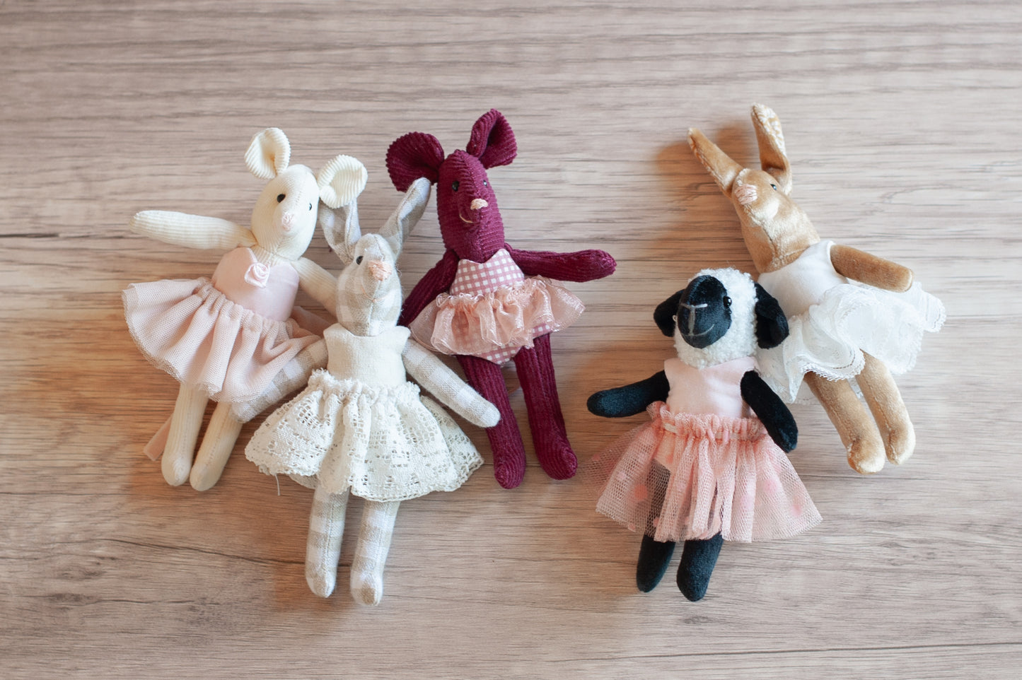 Dollhouse Critter Leotard and Tutu PDF Sewing Pattern & Instructions