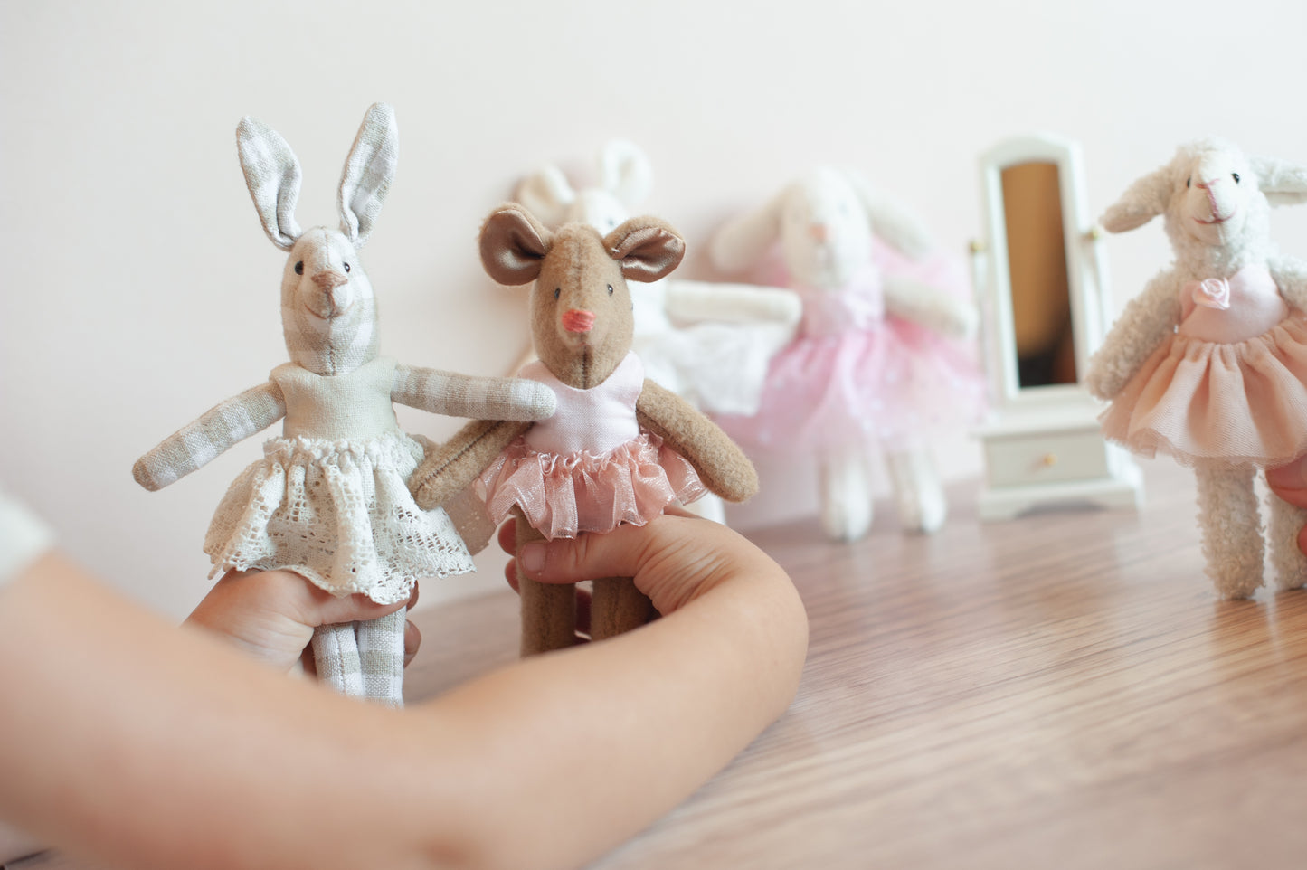 Dollhouse Critter Leotard and Tutu PDF Sewing Pattern & Instructions