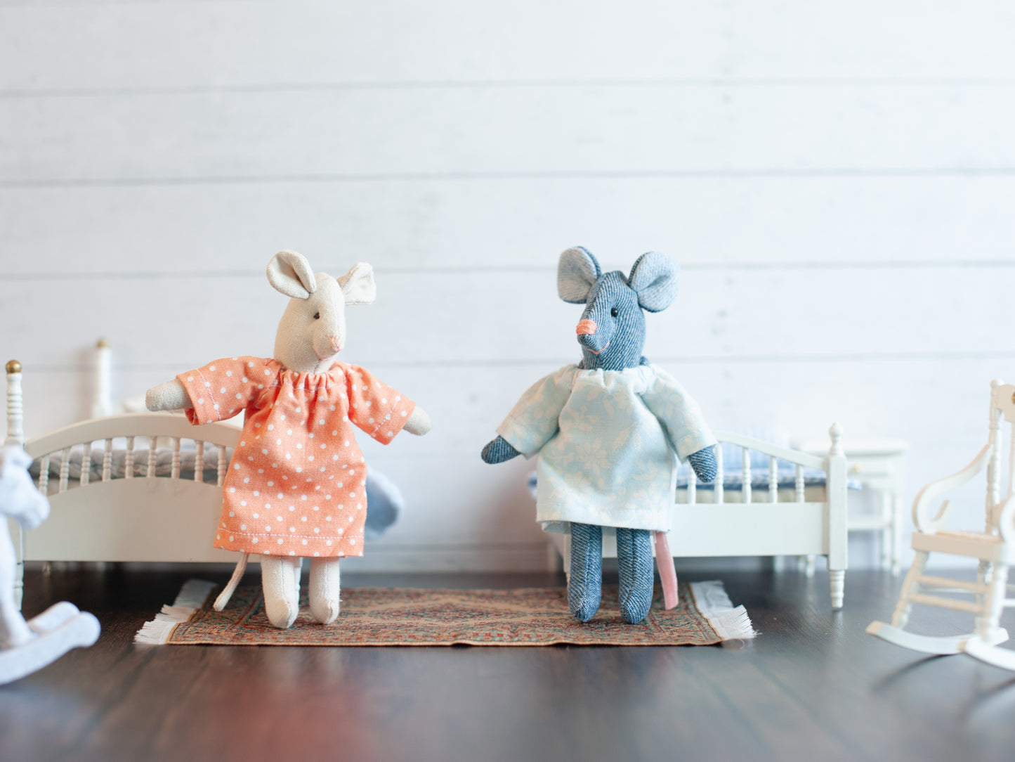 Dollhouse Critter Peasant Raglan PDF Sewing Pattern & Instructions