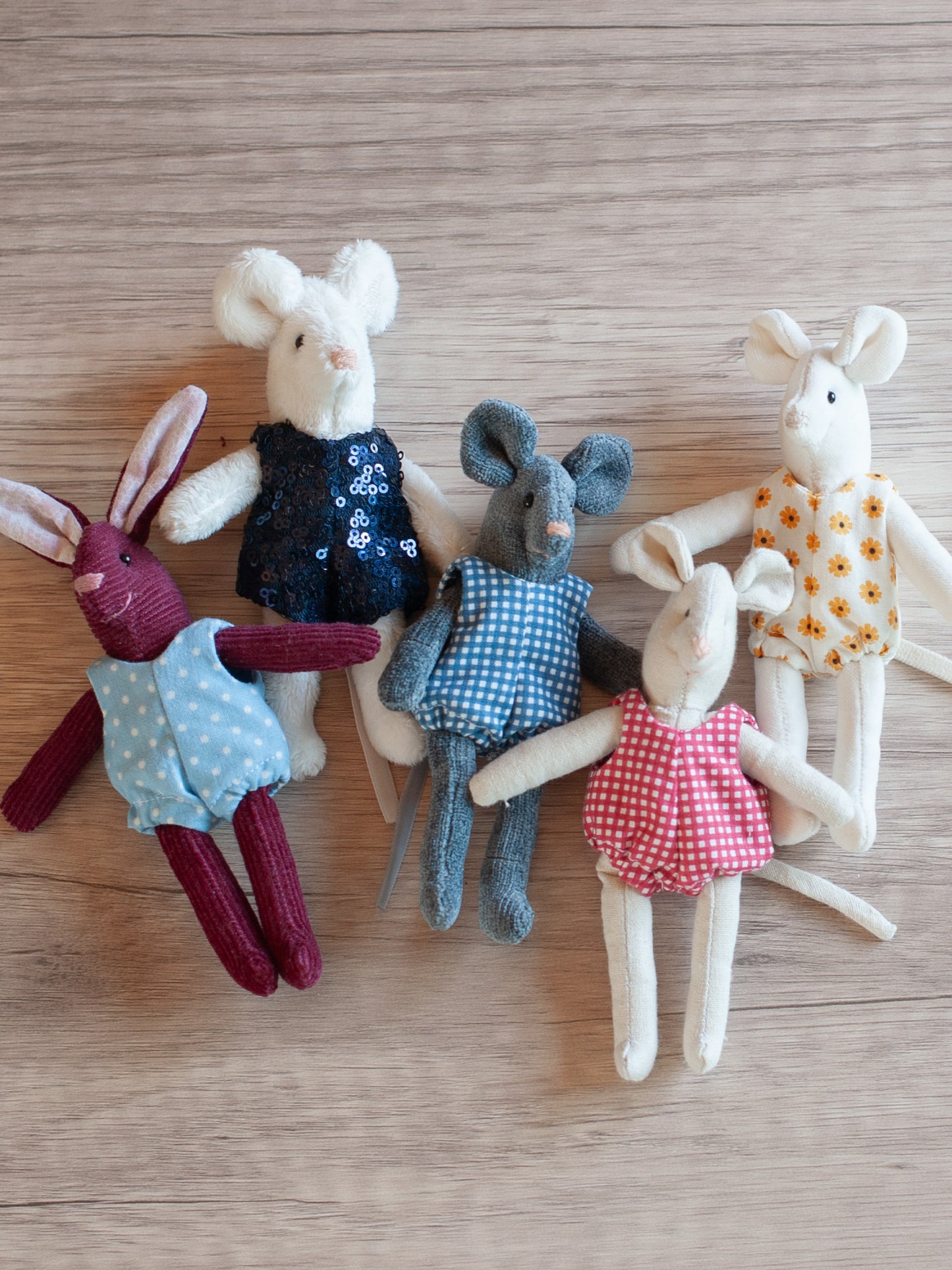Dollhouse Critter Romper PDF Sewing Pattern & Instructions