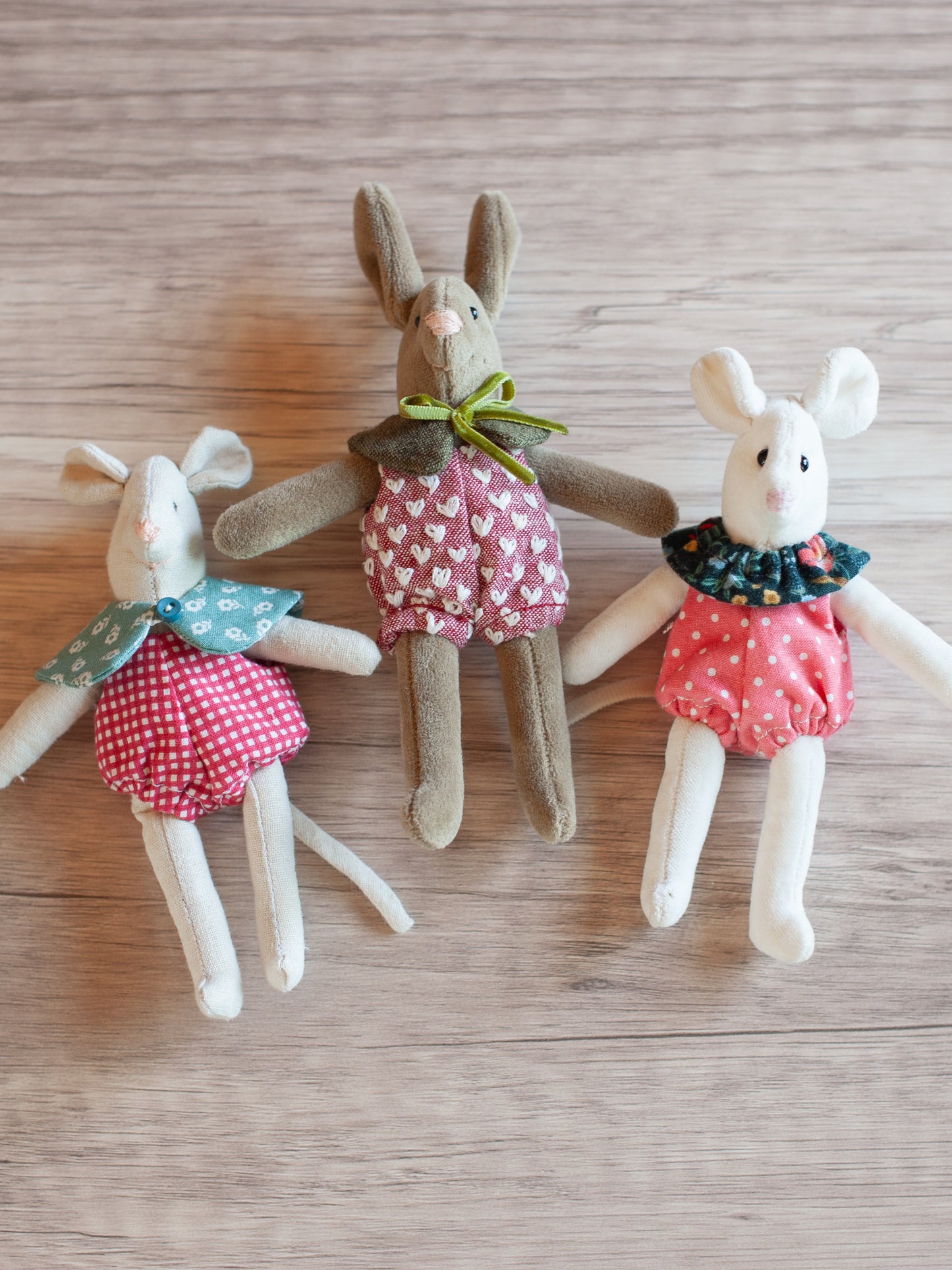 Dollhouse Critter Romper PDF Sewing Pattern & Instructions