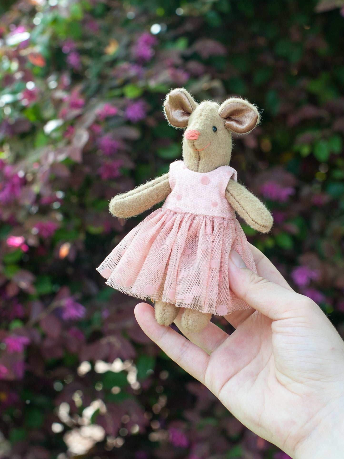 Dollhouse Critter Classic Dress PDF Sewing Pattern & Instructions