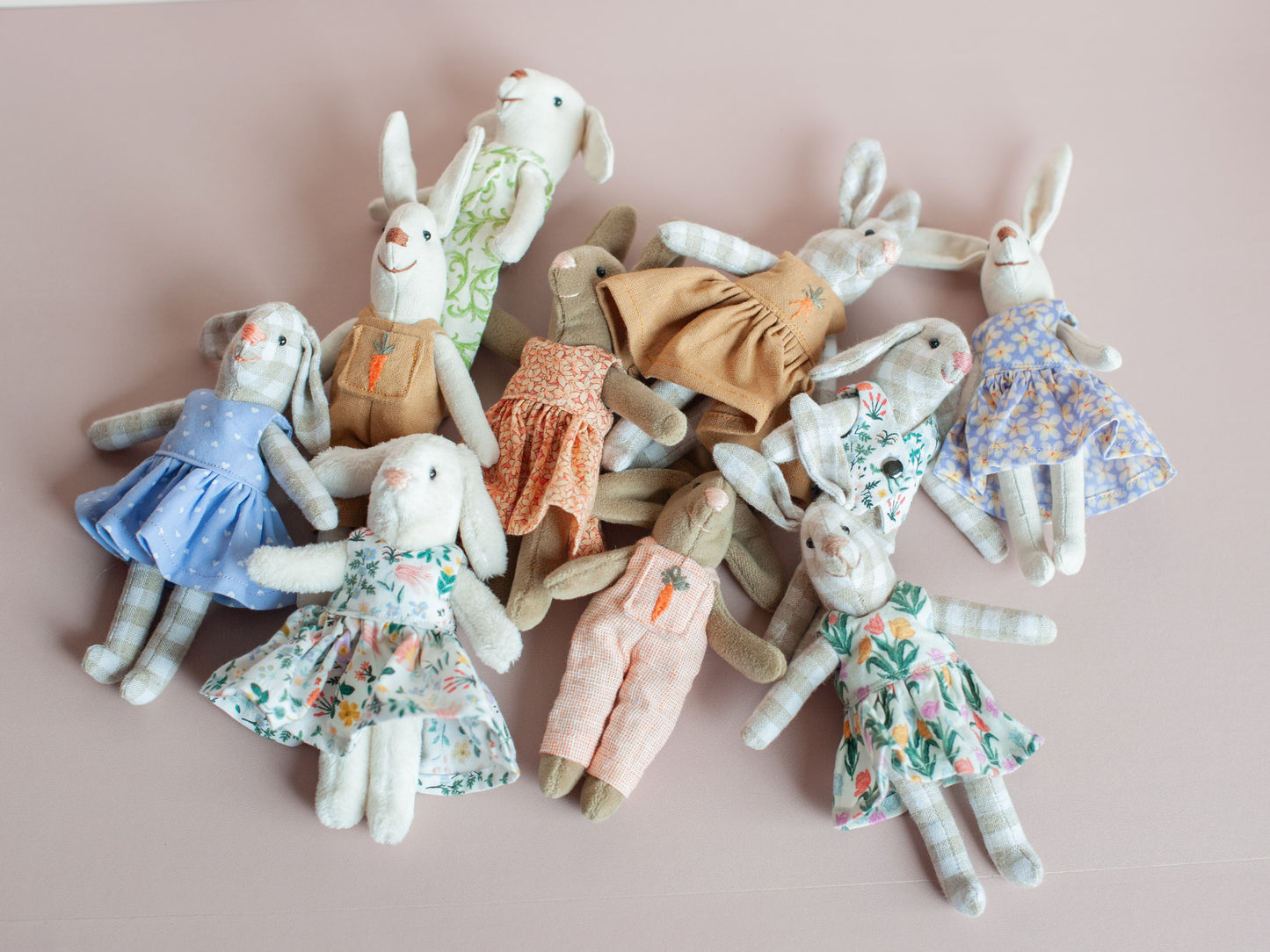 Dollhouse Bunny PDF Sewing Pattern & Instructions
