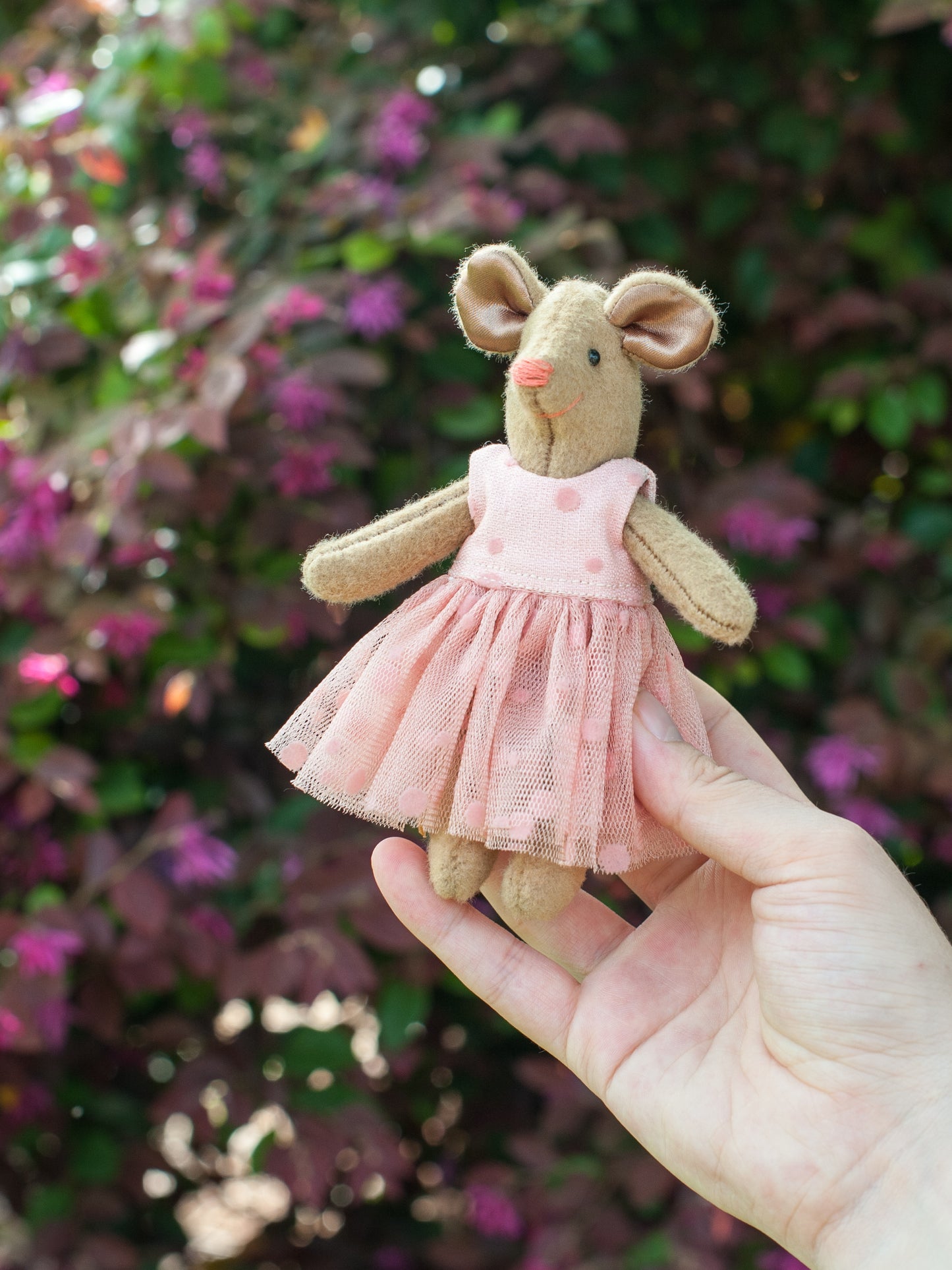 Dollhouse Mouse PDF Sewing Pattern & Instructions