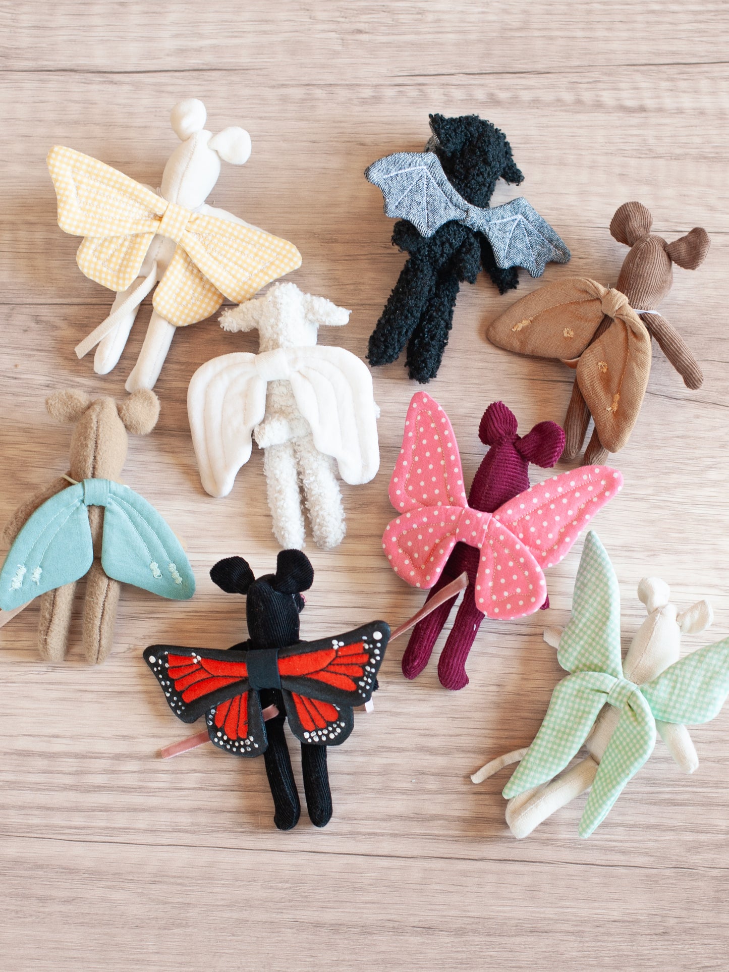 Dollhouse Critter Wings PDF Sewing Pattern & Instructions