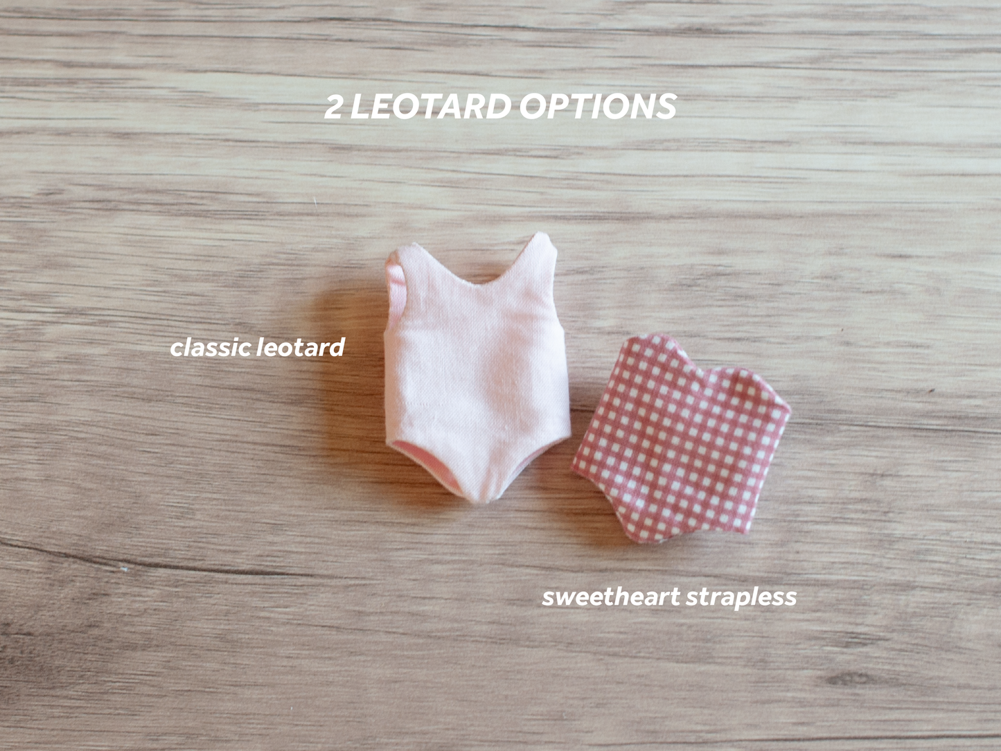 Dollhouse Critter Leotard and Tutu PDF Sewing Pattern & Instructions