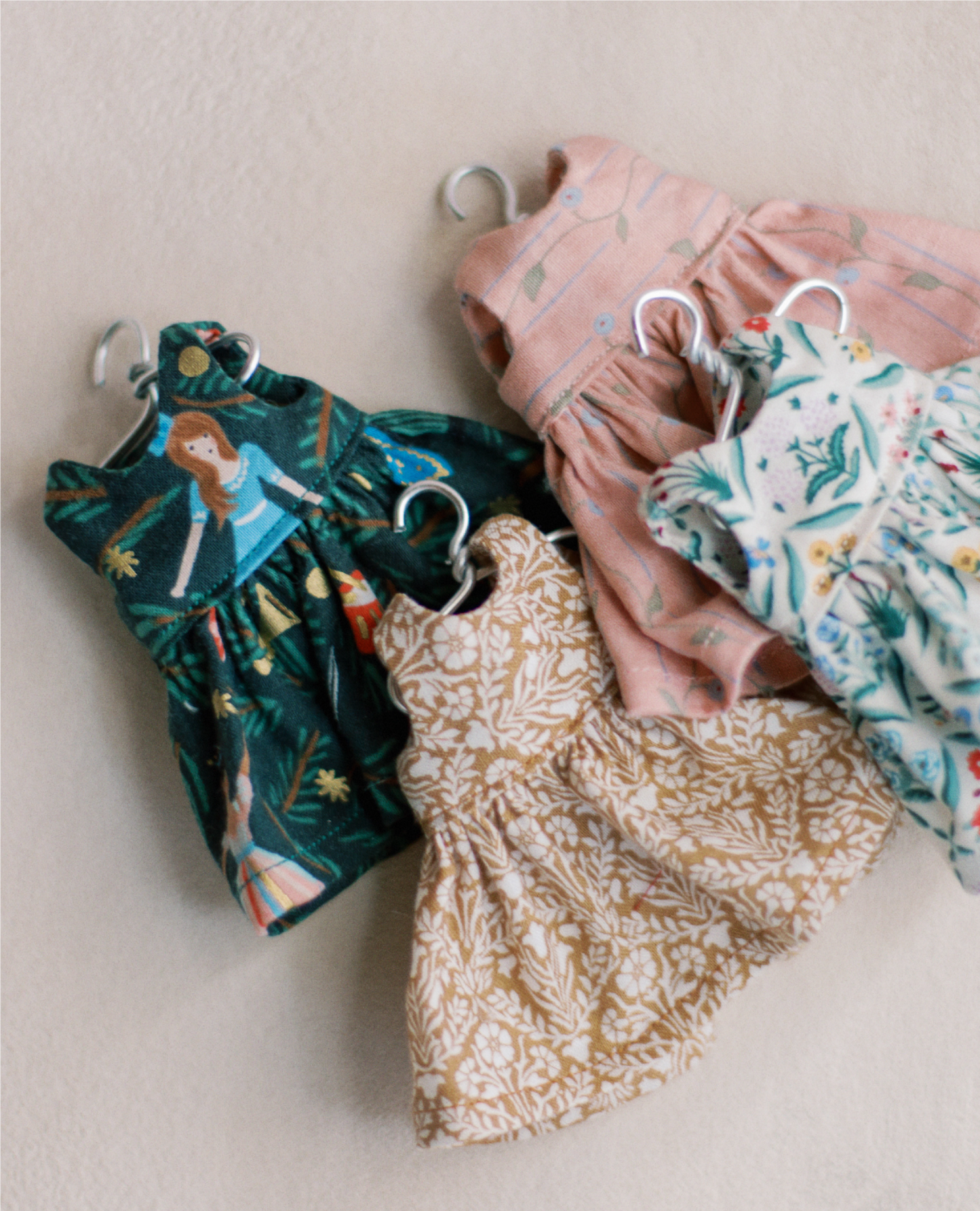 Dollhouse Critter Classic Dress PDF Sewing Pattern & Instructions