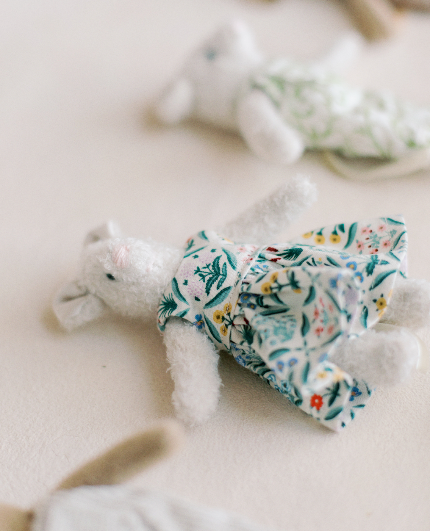 Dollhouse Critter Classic Dress PDF Sewing Pattern & Instructions