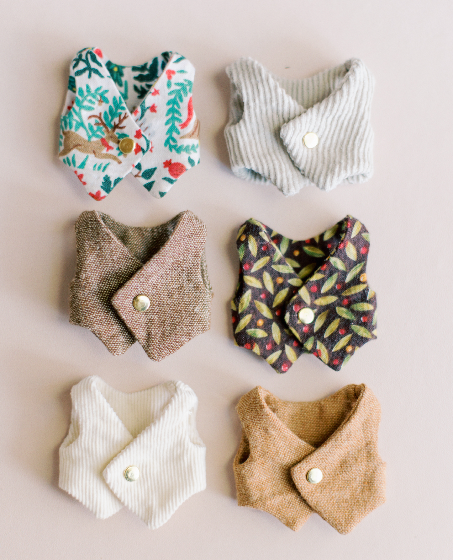 Dollhouse Critter Vest PDF Sewing Pattern & Instructions