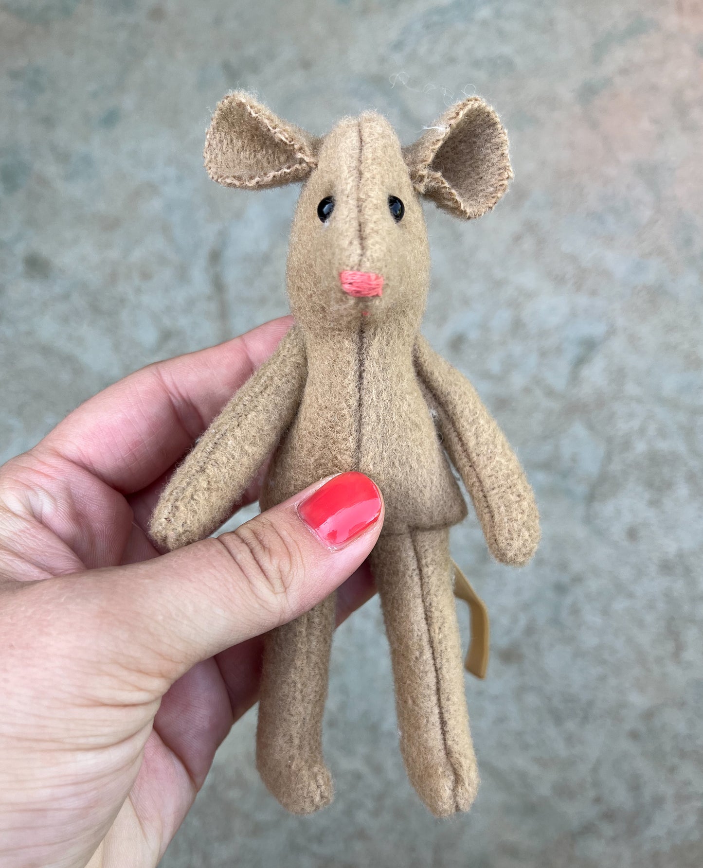 Brown Wool Mouse