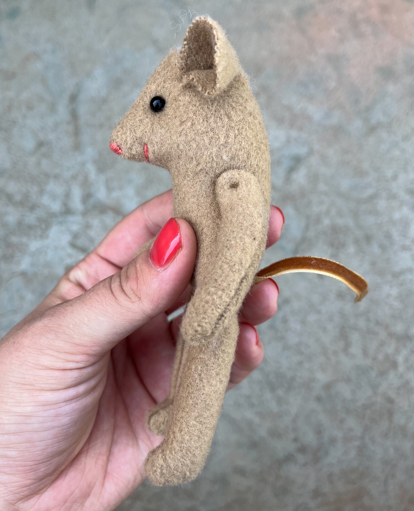 Brown Wool Mouse