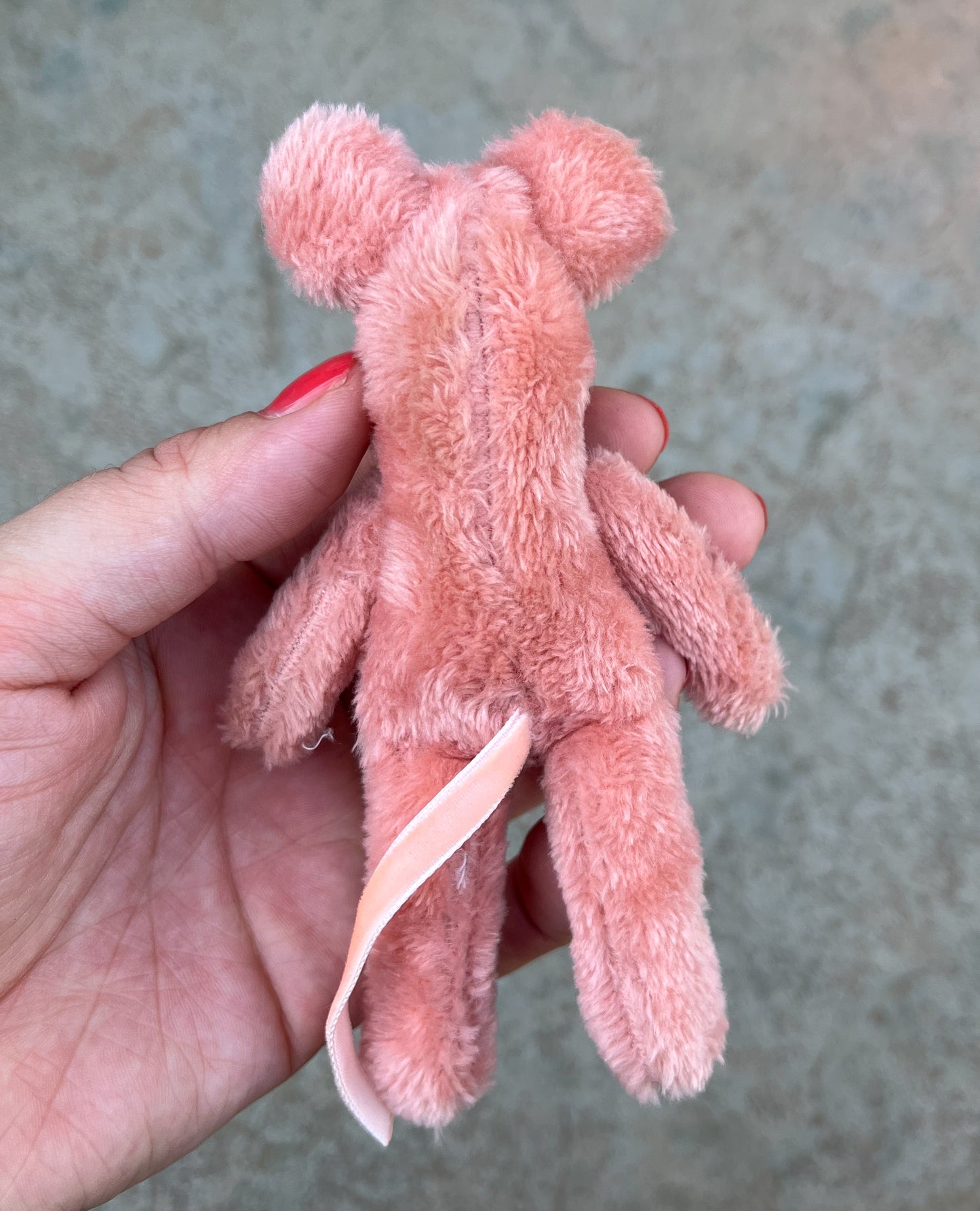 Plush Pink Mouse