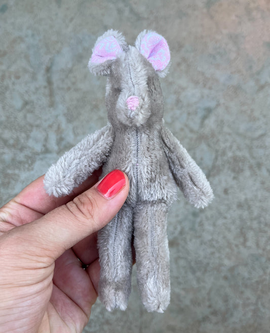 Plush Grey Mouse