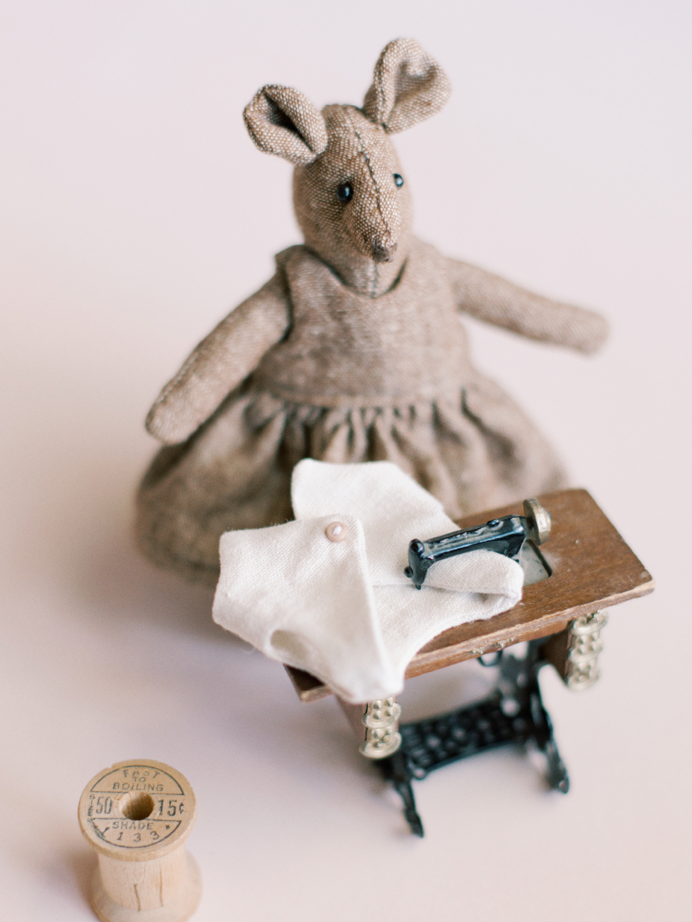 Beginner Bundle -  Dollhouse Mouse PDF Sewing Pattern & Instructions