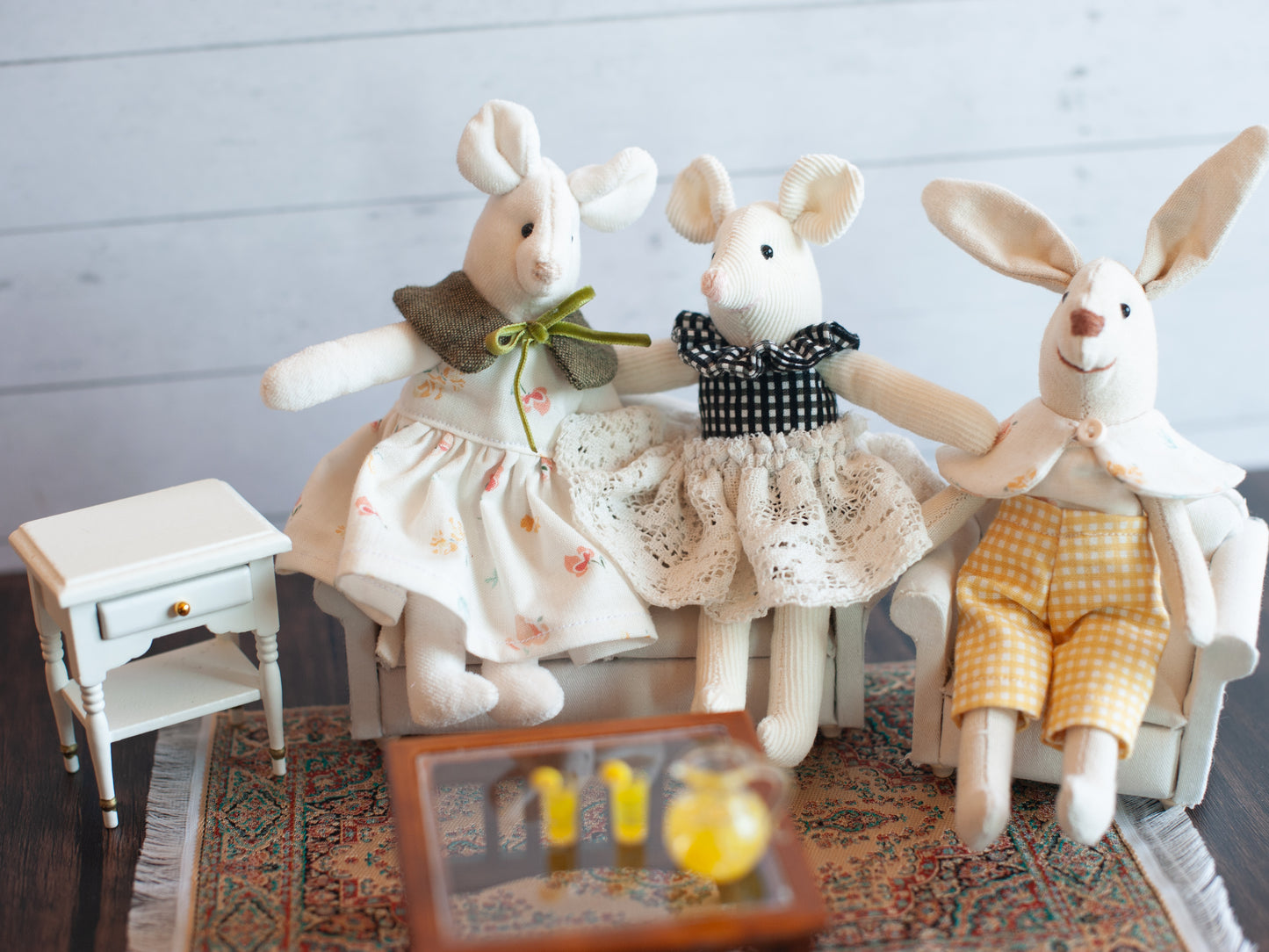 Dollhouse Critter Collar PDF Sewing Pattern & Instructions