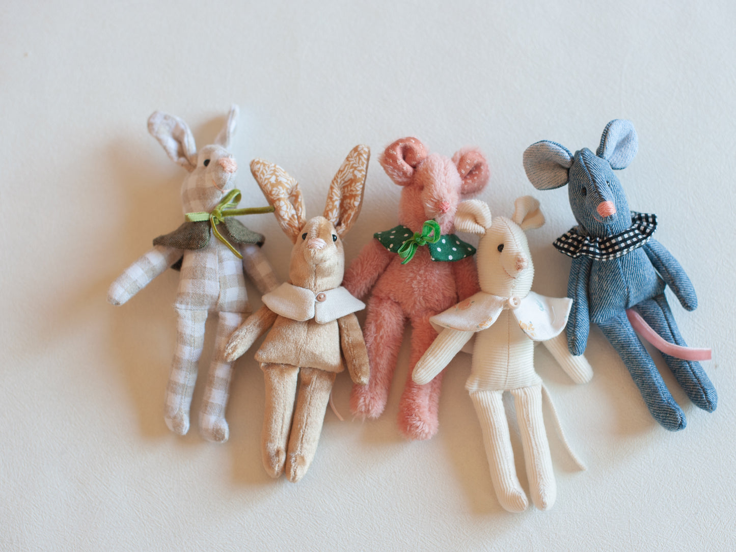 Dollhouse Critter Collar PDF Sewing Pattern & Instructions