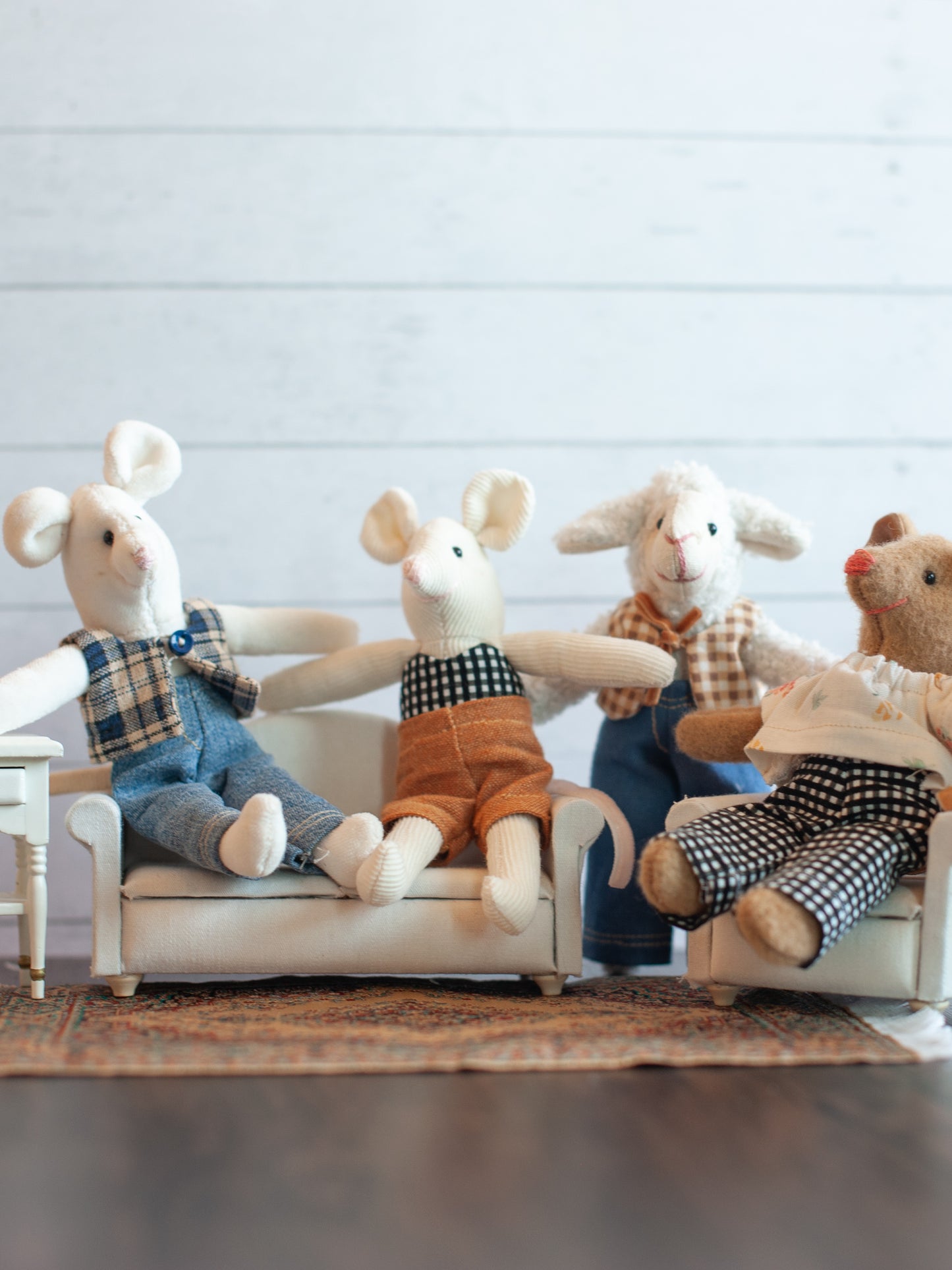 Dollhouse Critter Pants PDF Sewing Pattern & Instructions