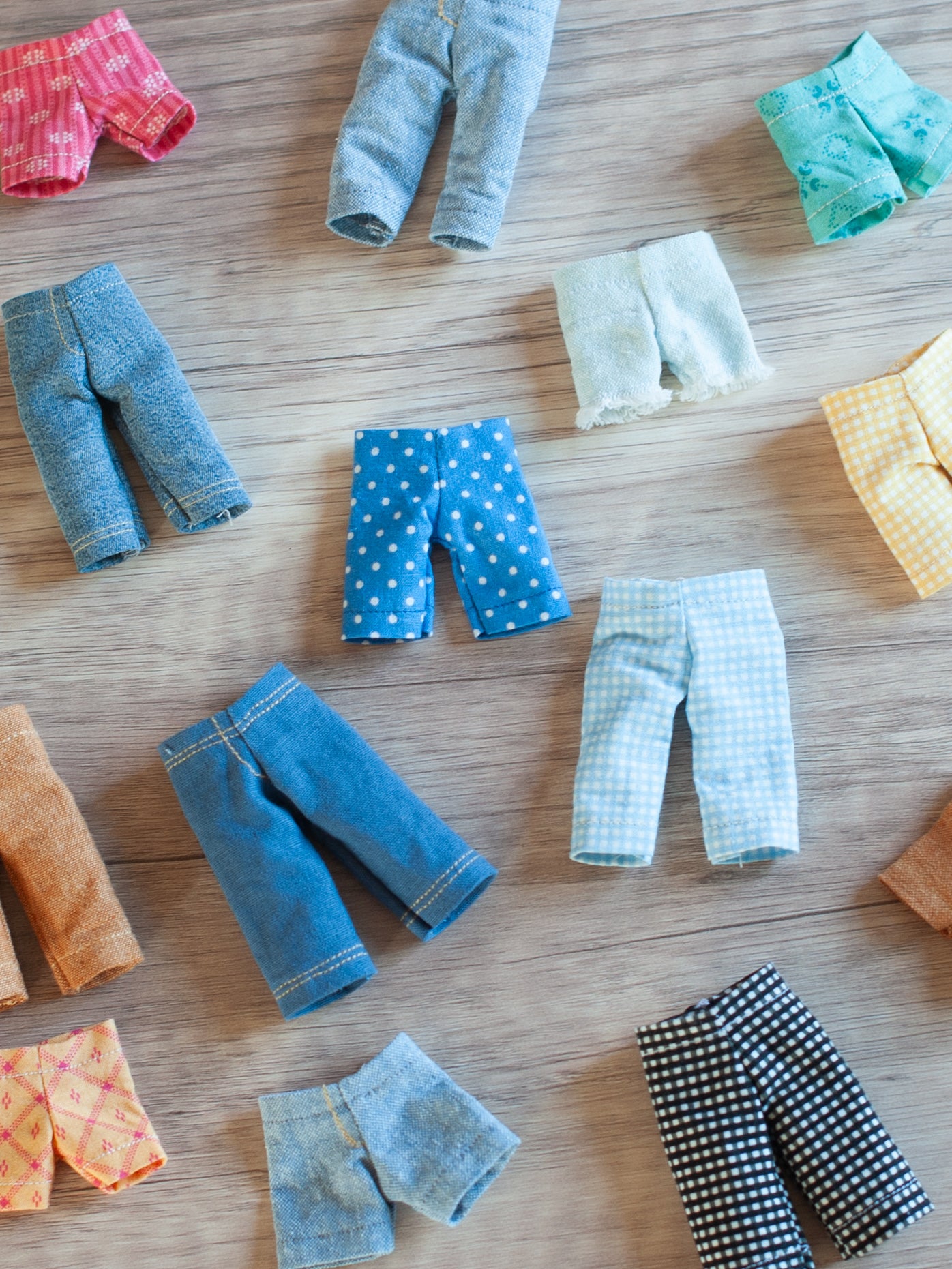 Dollhouse Critter Pants PDF Sewing Pattern & Instructions