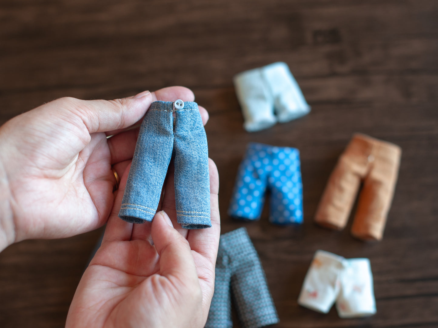 Dollhouse Critter Pants PDF Sewing Pattern & Instructions