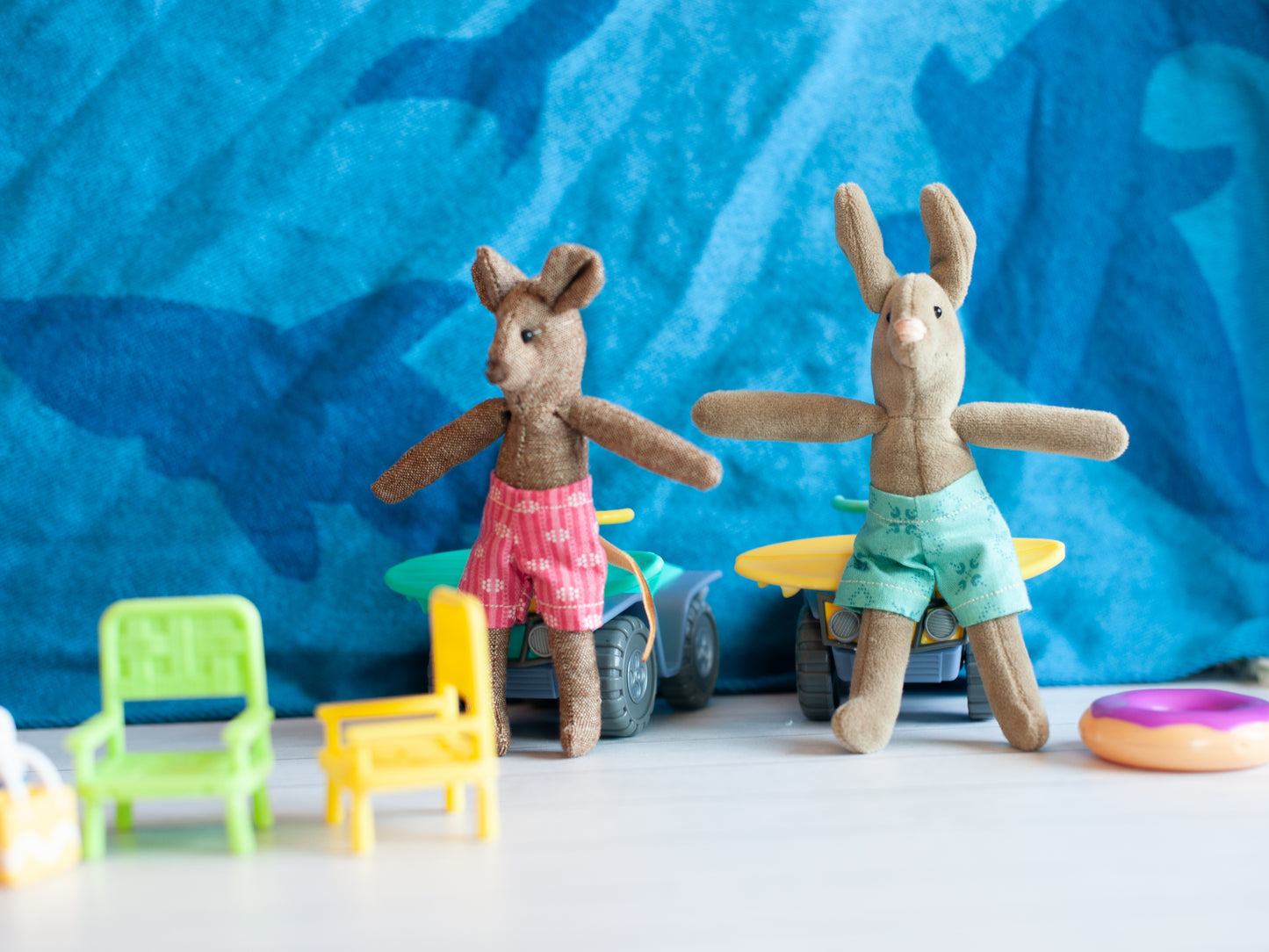 Dollhouse Critter Pants PDF Sewing Pattern & Instructions
