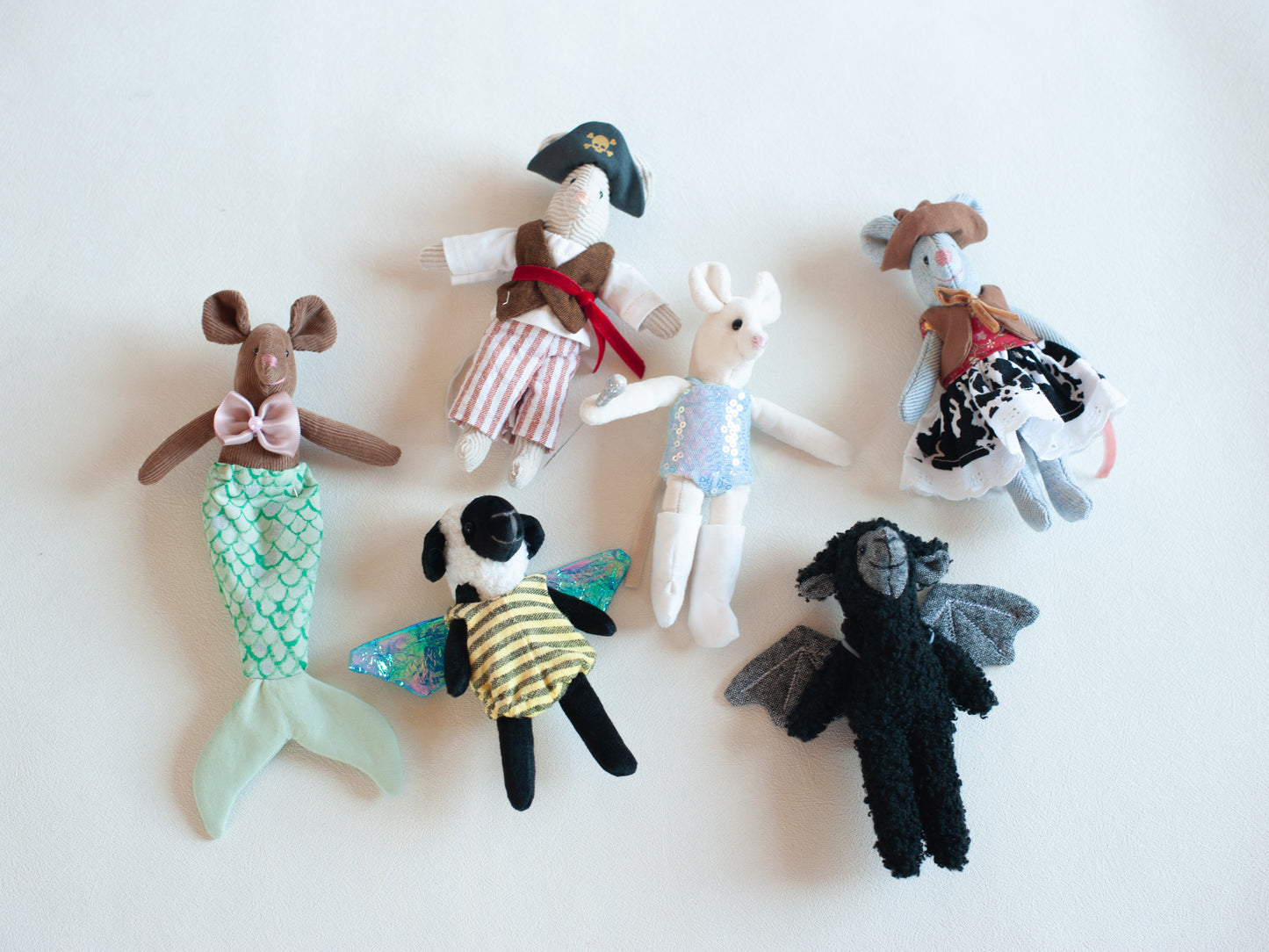 5 in 1: Dollhouse Critter Costume Bundle PDF Sewing Pattern & Instructions