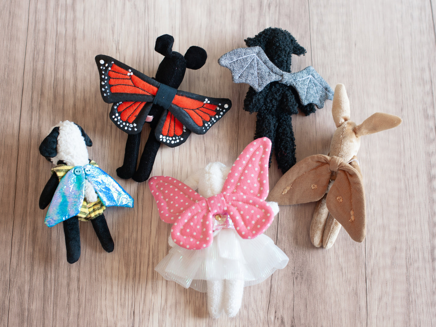 Dollhouse Critter Wings PDF Sewing Pattern & Instructions