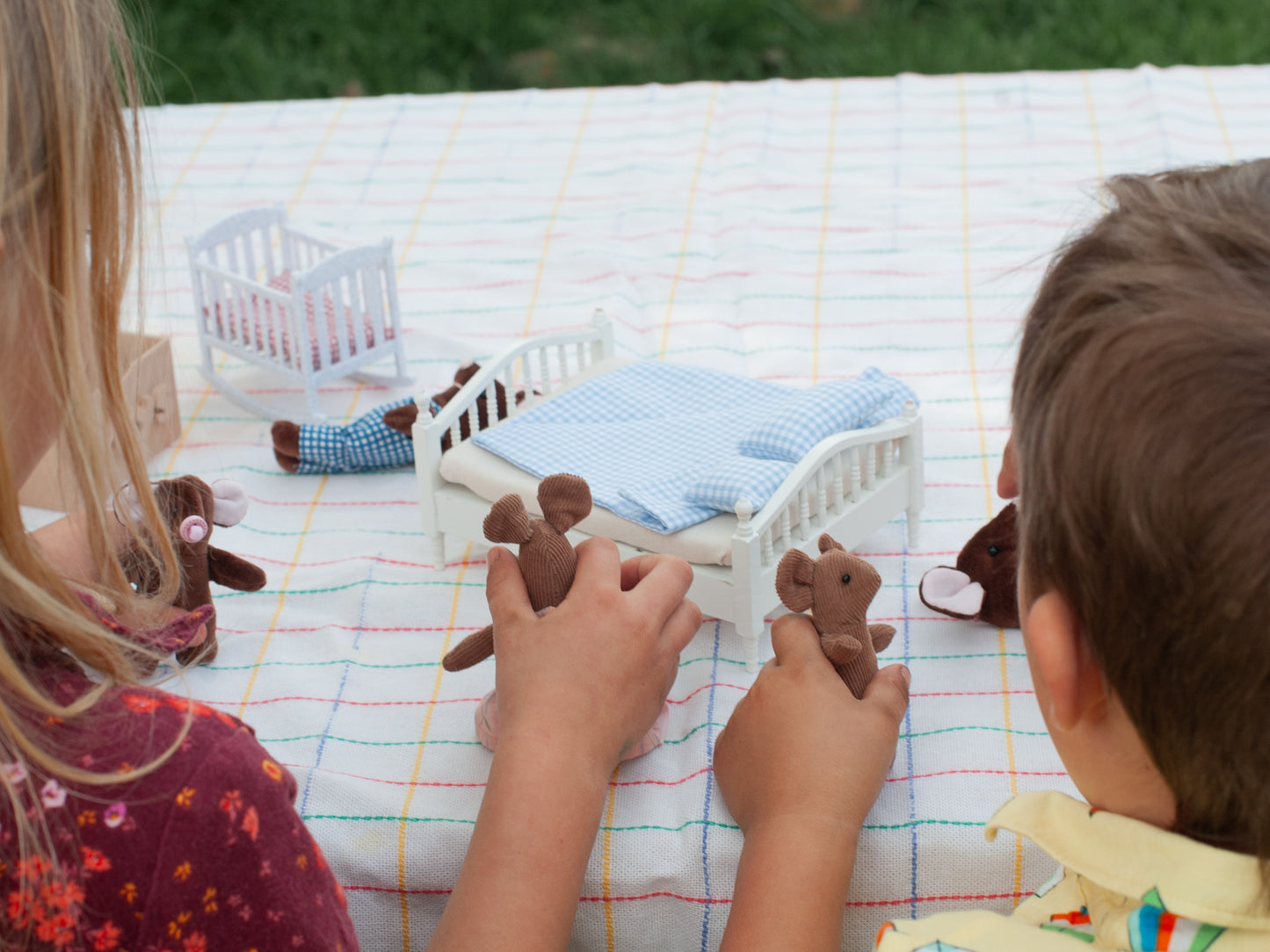Dollhouse Mouse Family Bundle -  PDF Sewing Pattern & Instructions