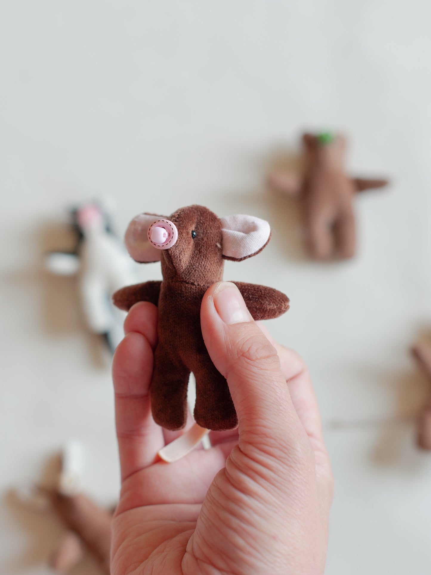 Dollhouse Mouse Family Bundle -  PDF Sewing Pattern & Instructions