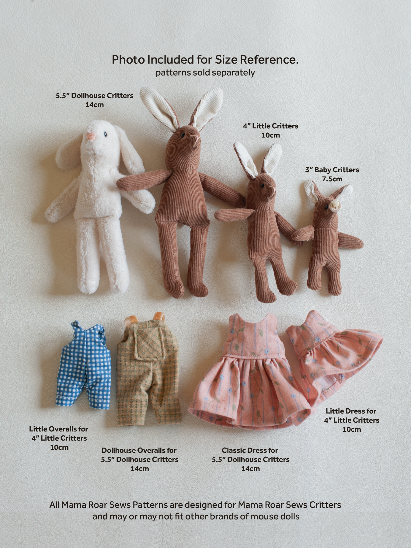 Little Bunny PDF Sewing Pattern & Instructions