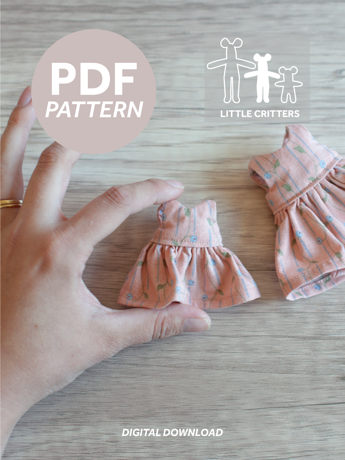 Little Dress PDF Sewing Pattern & Instructions