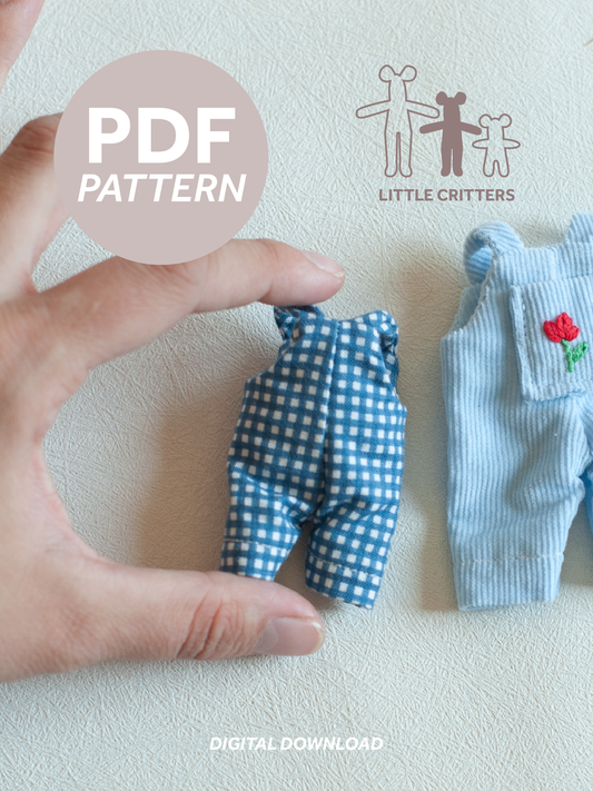Little Overalls PDF Sewing Pattern & Instructions