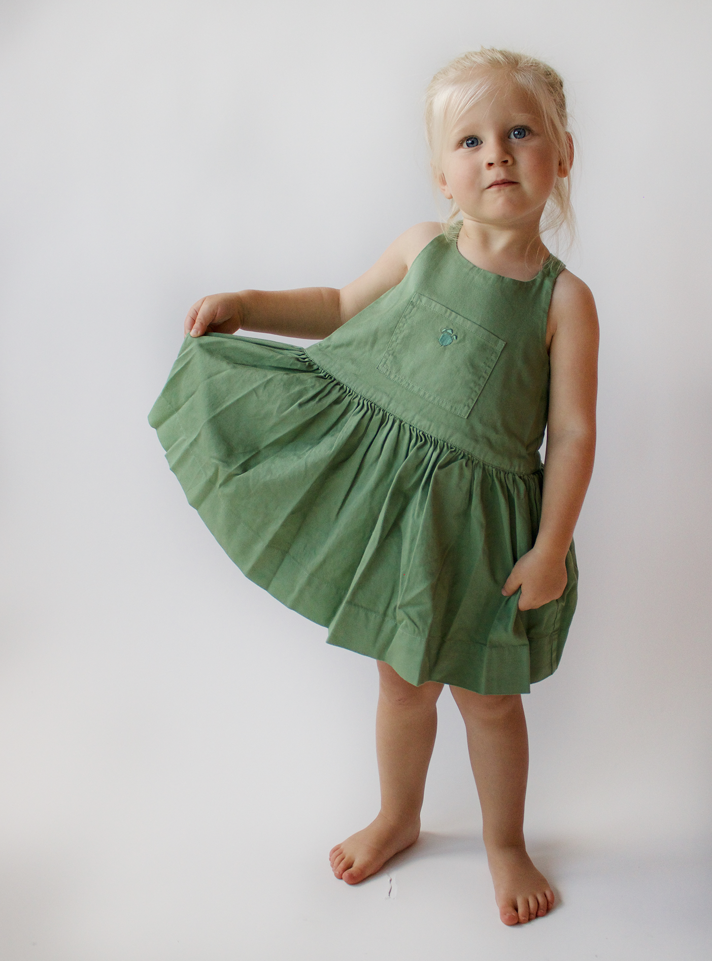 Tilly Dress Sage