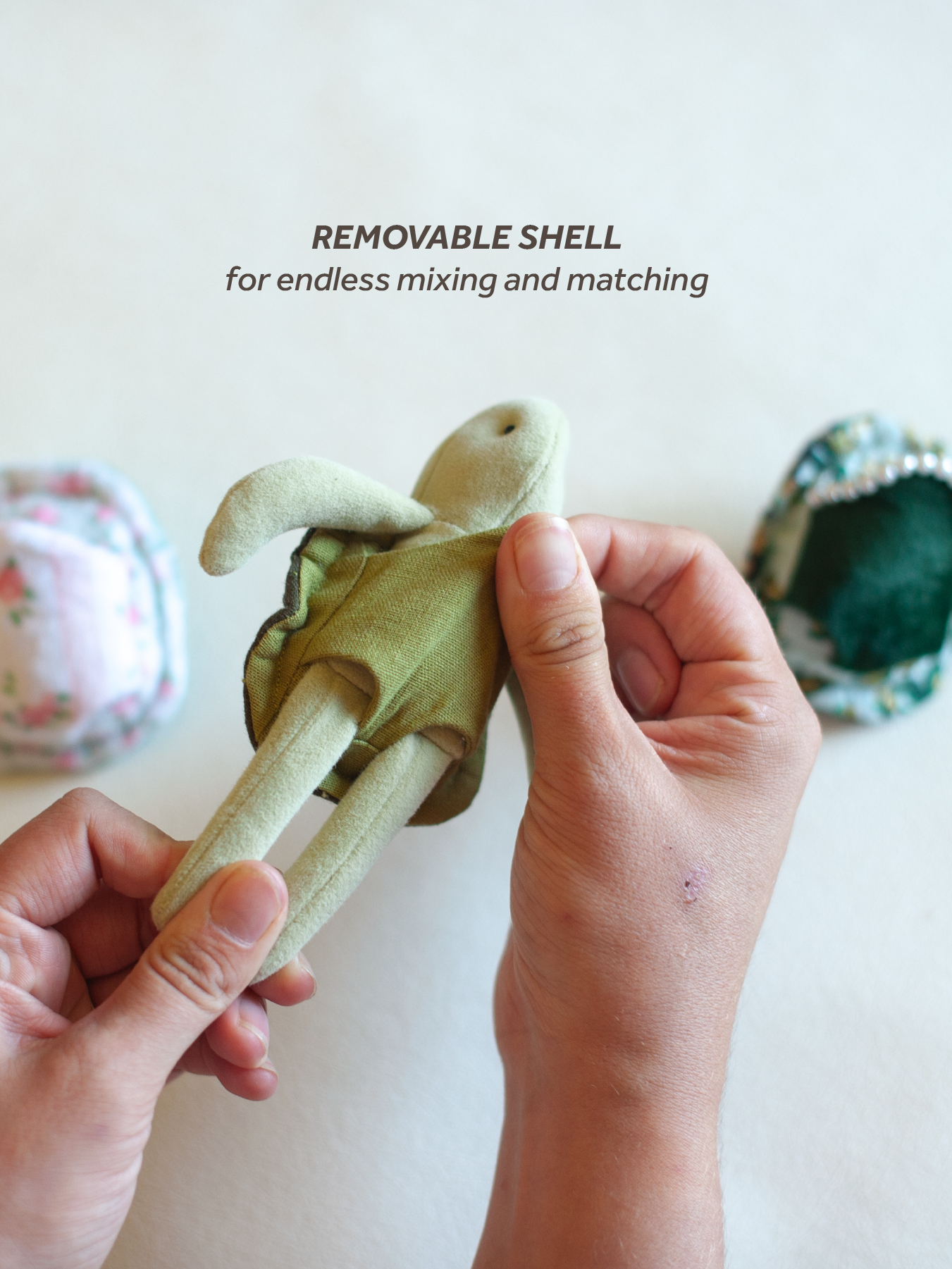 Dollhouse Turtle PDF Sewing Pattern & Instructions