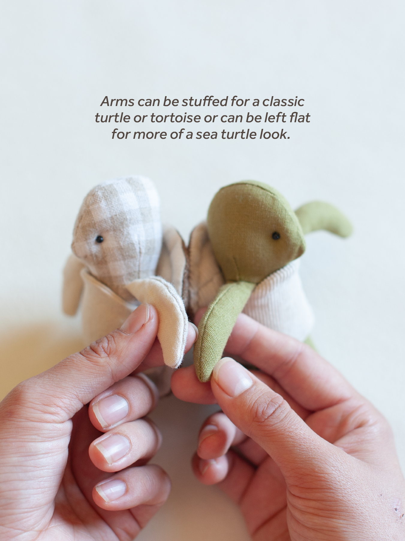 Dollhouse Turtle PDF Sewing Pattern & Instructions